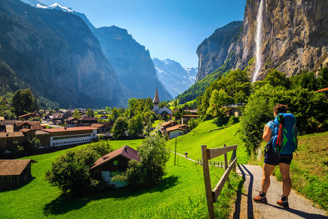 Private car scenic day trip from Lucerne to Lauterbrunnen