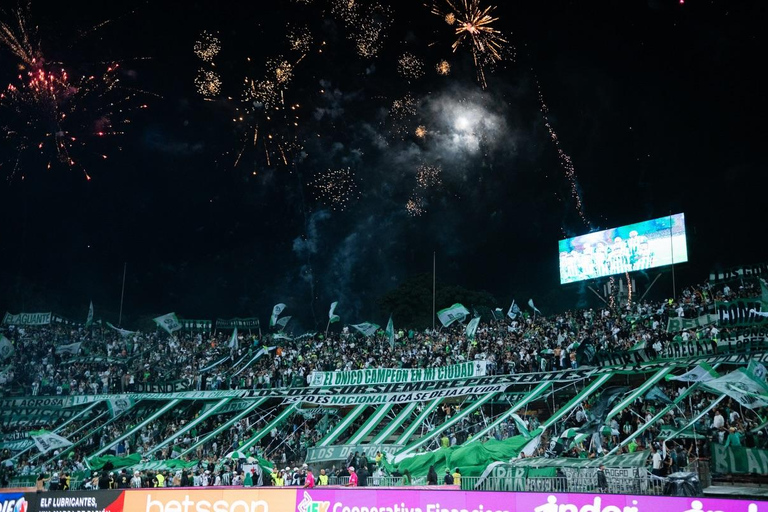 Medellin: Ticket Only for Atl Nacional or In. Medellín Games Access to West Stand (Tribuna Occidental)