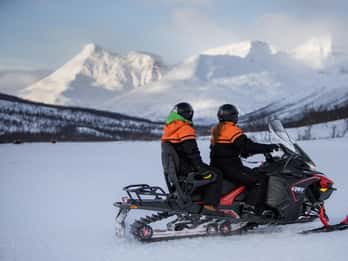 Snowmobiling at Camp Tamok — Arctic Resorts