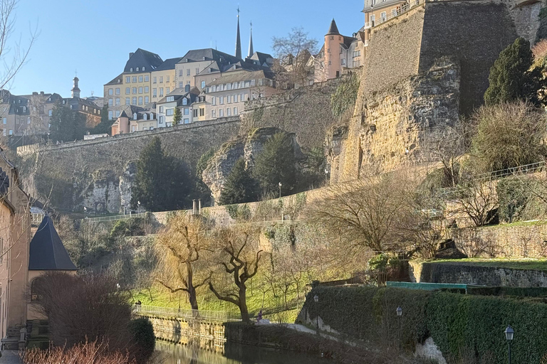 Luxembourg: Winter Hike, Ice Bath, and Grund Tour