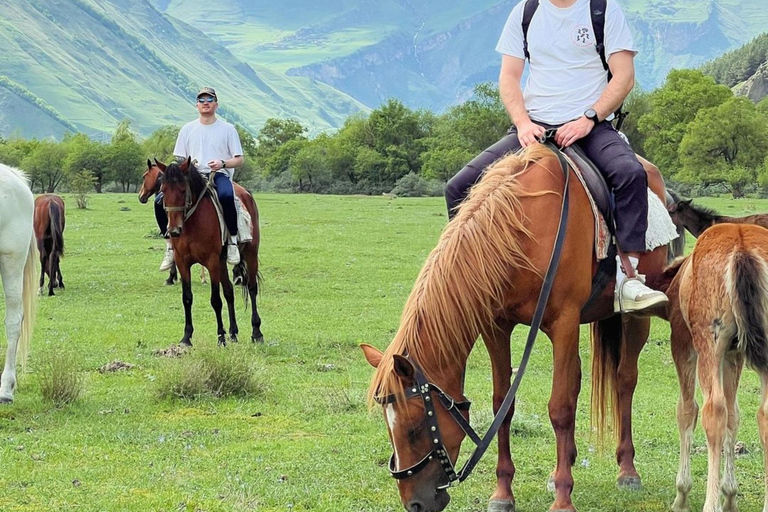 Paardrijden in Kazbegi, Sno Valley