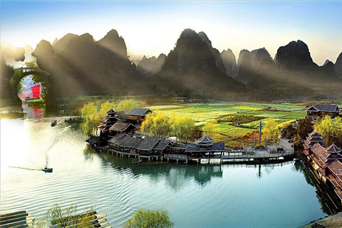 Shiwai Taoyuan Scenic Area Entry Ticket with Raft Ride