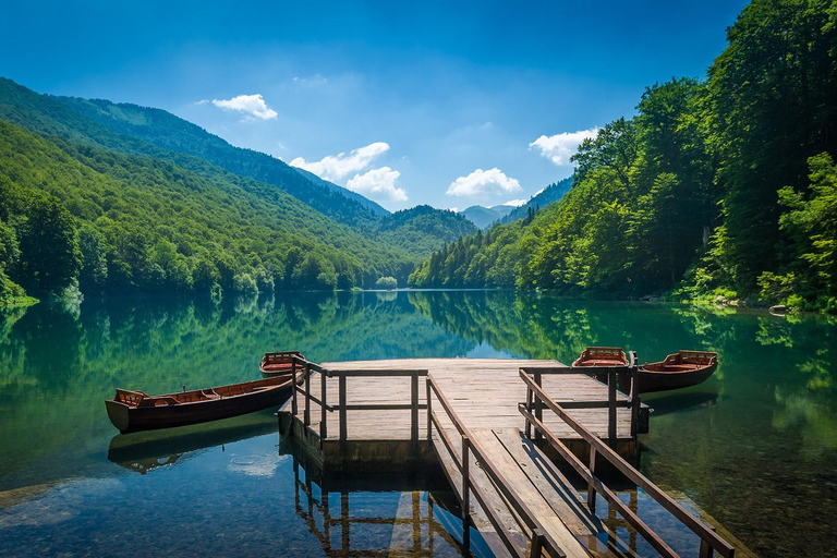 Jezioro Biograd, Północne miasto Kolasin i Kanion (rzeka) Moraca.Biogradska gora (samochód prywatny)