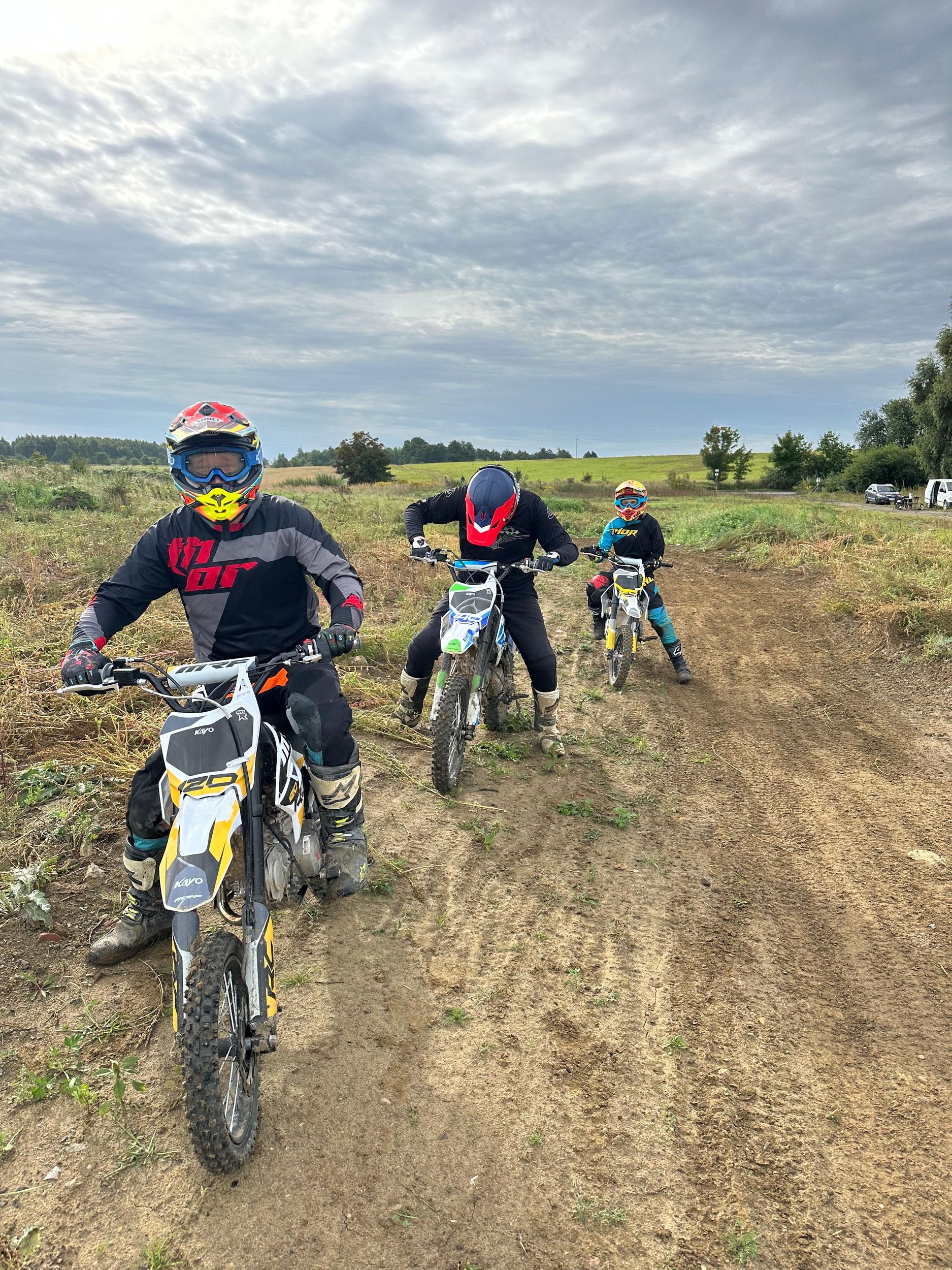 Stettin: Verleih von Motocross-Pitbikes und Trainingseinheit