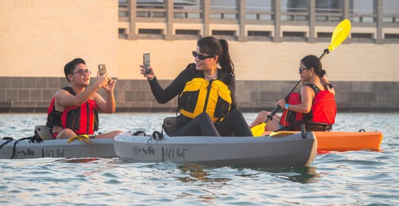 Doha: Kayaking or Paddleboarding at MIA Park