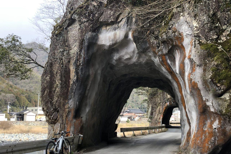 Tour in e-bike della regione di Shisō con visita a una fabbrica di sakeTour in e-bike nella regione di Shisō con visita a un birrificio di sake