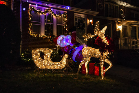 New York : Visite guidée des lumières de Noël de Dyker Heights