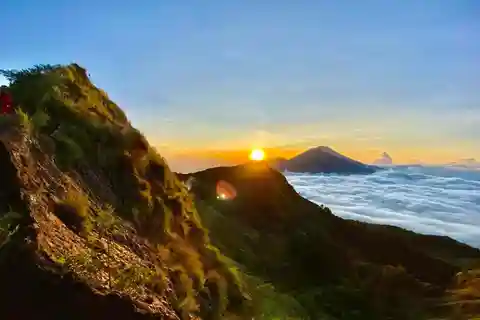 Bali: Caminhada no Mt Batur com café da manhã ao nascer do sol e fonte termal