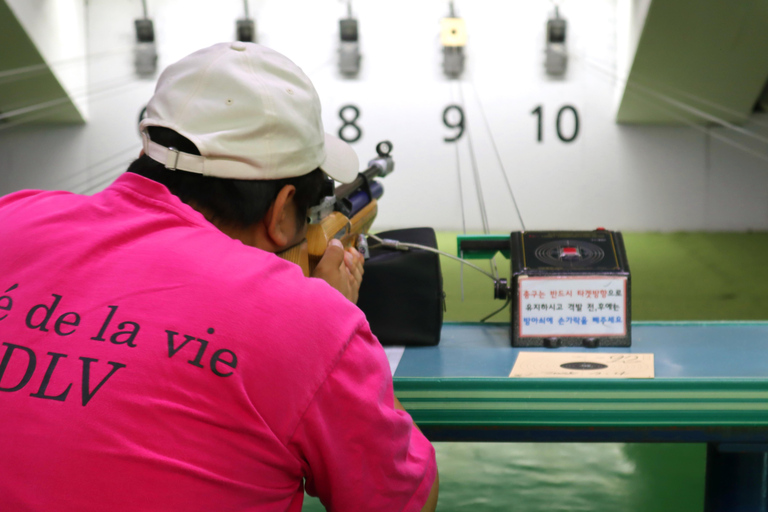 سيول: رماية على الطريقة الأولمبية وتجربة طعام كوري