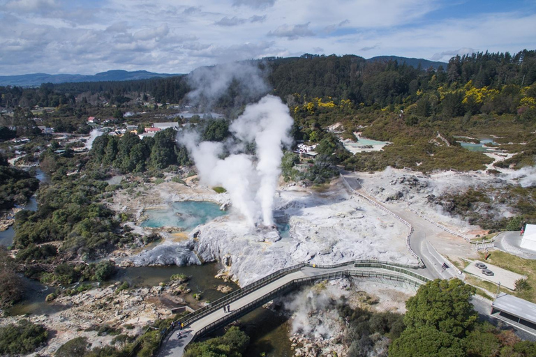 Auckland: Rotorua dagtour met Te Puia &amp; Polynesian Spa