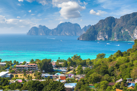 Excursion d'une journée à Krabi Phi Phi et Bamboo Island en bateau rapide