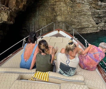 Budva: Full-Day Boat Tour to Petrovac with Swimming Stops