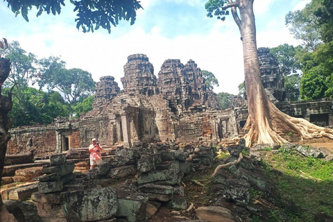 Siem Reap: 4-godzinna wycieczka z przewodnikiem po Ta Prohm i Banteay Kdei