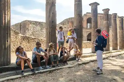Sorrento: całodniowa wycieczka do Pompejów i Wezuwiusza