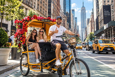 NYC Rockefeller Center 5th Avenue Times Square Pedicab Tour