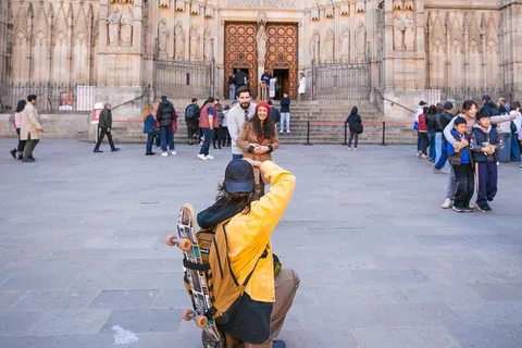 Barcelona: Privéfotoshoot in de Gotische wijk
