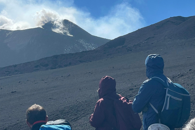 Etna : Randonnée guidée dans la région du sommet avec montée en téléphérique