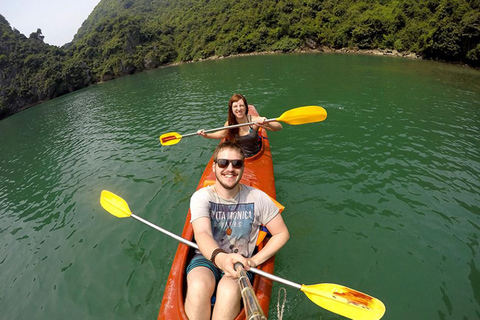 Ninh Binh: Halong Bay Day Cruise With Meal & Drop in Hanoi By Shuttle Bus