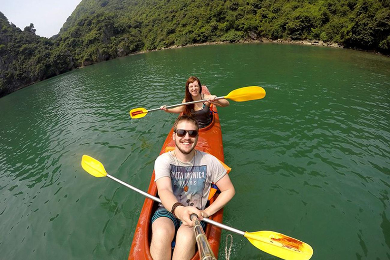 Ninh Binh: Halong Bay Day Cruise With Meal & Drop in Hanoi By Shuttle Bus