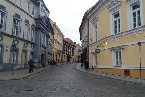 Vilna: Visita matutina con café y guía local