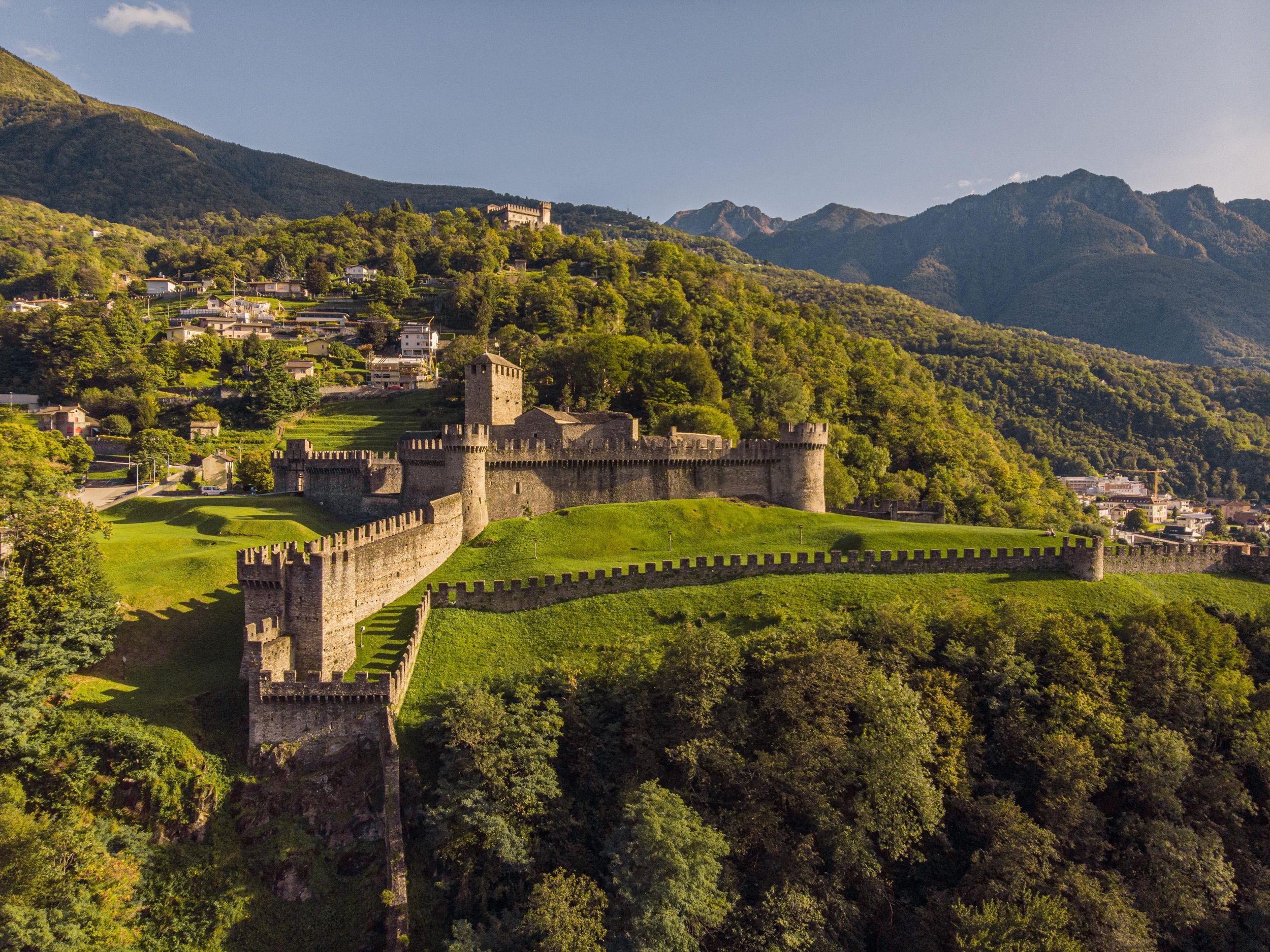 Eintrittskarte für die Burg Montebello