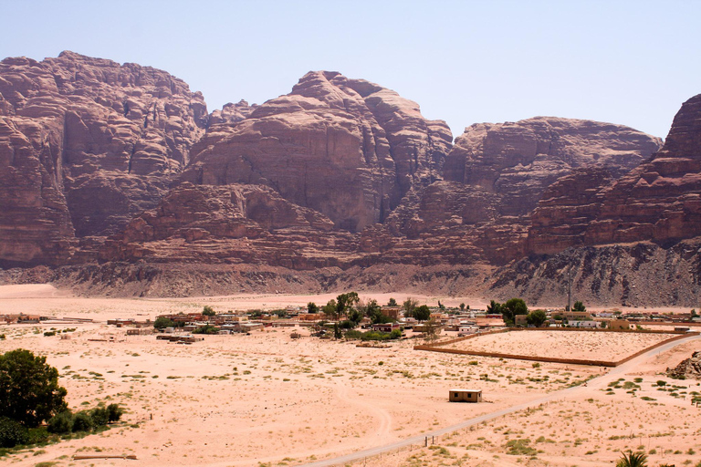 From Petra/Wadi Musa: Wadi Rum Jeep Tour with Hotel Transfer Wadi Rum 4 Hour Jeep Tour + Hotel Transfer + Lunch