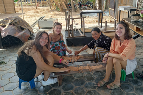 Siem Reap Lotus Silk Farm : Forfait complet avec 6 bricolages