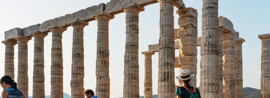 Atene: Escursione di mezza giornata a Capo Sounion e al Tempio di Poseidone al tramonto
