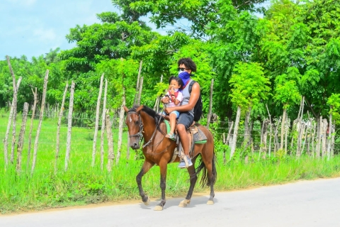 Paseo en quad Cenote, degustación de chocolate, café y paseo a caballo