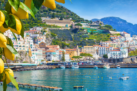 Day Trip from Rome to Amalfi and Pompeii Day Trip in Portuguese