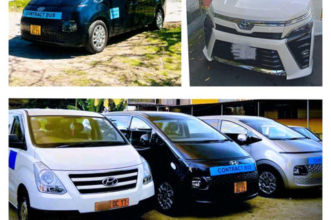 Mauritius Private transfers: Car/SUV/Minivans TRANSFER BY MINIVAN