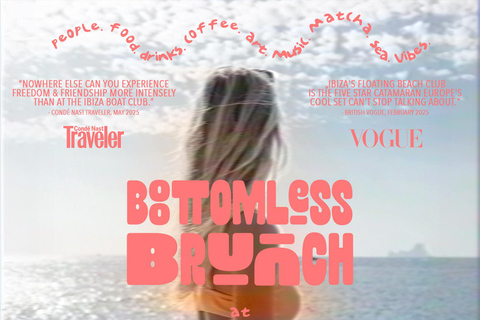 Ibiza: Half Day Pass at Ibiza Boat Club with Brunch & Drinks Bottomless Brunch Boat Party: General Admission