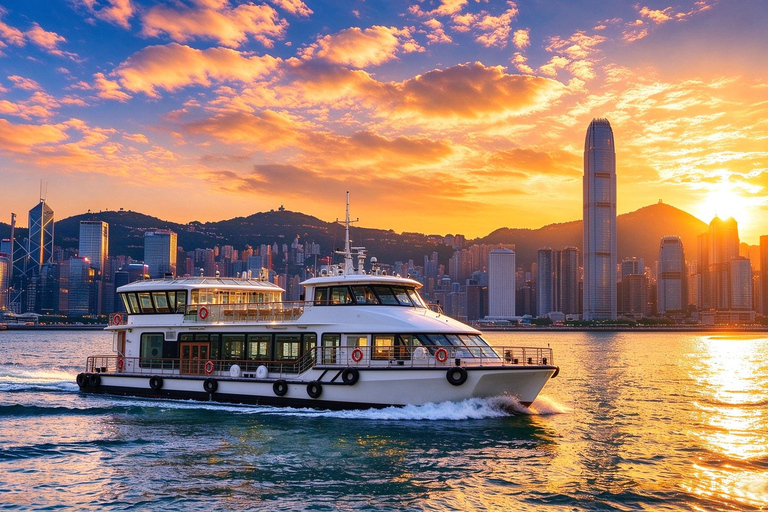 Hong Kong: Victoria Harbour Water Taxi Sightseeing Cruise