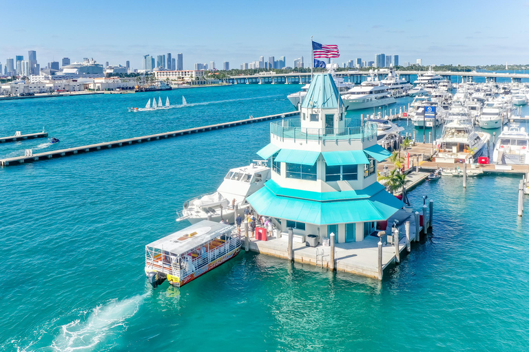 Miami: Rejs statkiem po zatoce Biscayne + przystanki w Miami Beach i MiamiRejs statkiem po zatoce Biscayne z przystankami w Miami Beach i Miami