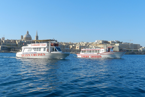 Från Sliema: Kryssning runt Maltas hamnar och vikarFrån Sliema: Valletta 2 hamnars kryssning