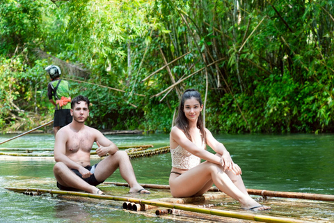 Bamboo Rafting with Avatar Sutingroup Guide.