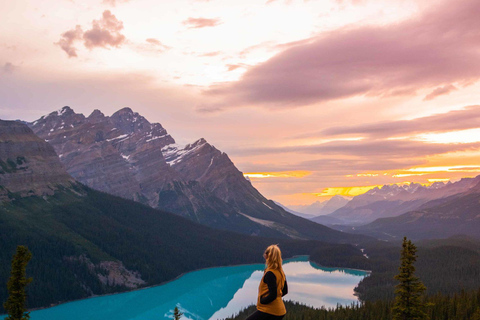 Desde Calgary/Banff/Canmore: Excursión de un día a las Rocosas con el Campo de Hielo