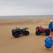 Esauira P3: tour en quad por bosque, playa y dunas (traslado gratis)