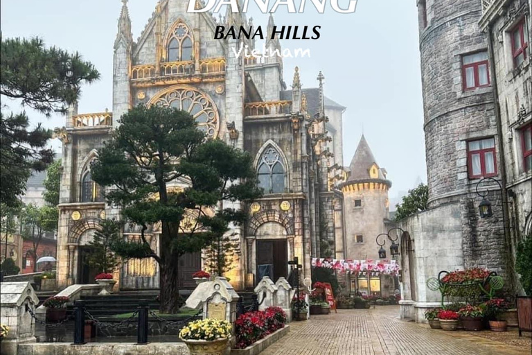 Ba Na hills - Golden Bridge fullday tour with guide Shared large group bus