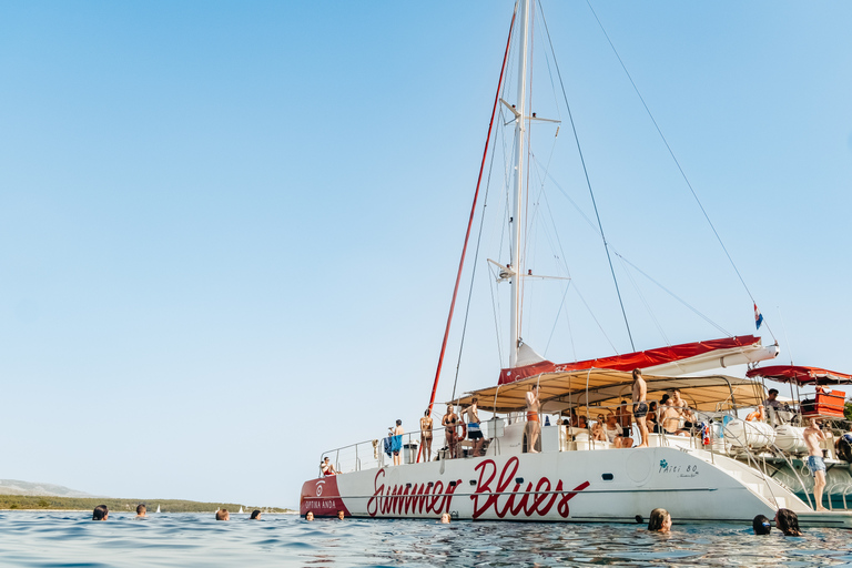 Split: Full-Day Catamaran Cruise to Hvar & Pakleni Islands