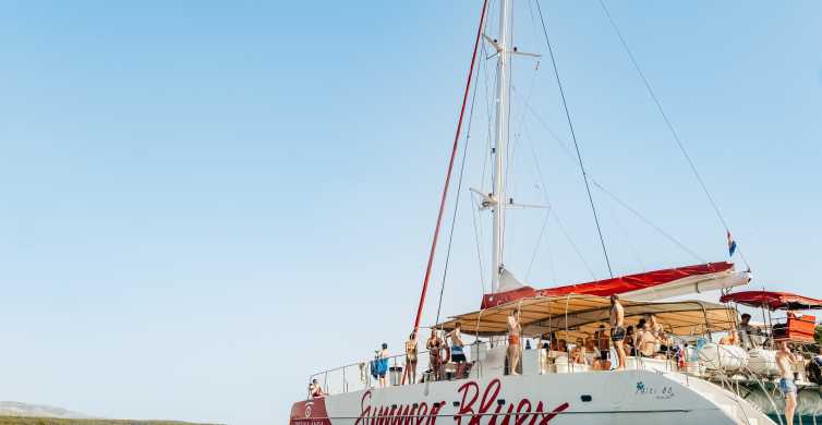 Split Full Day Catamaran Cruise to Hvar & Pakleni Islands GetYourGuide