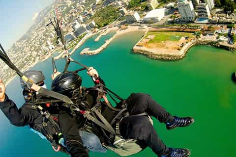 From Beirut: 30-Minute Paragliding Experience over Jounieh