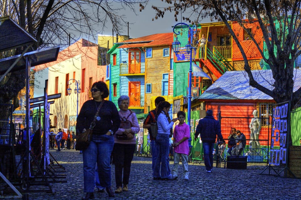 la boca walking tour