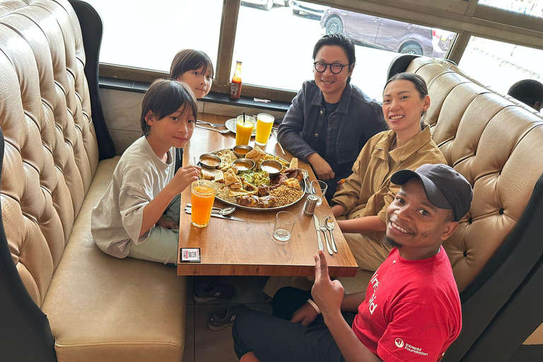 Nairobi city walking tour with traditional Kenyan Lunch.