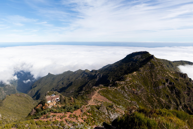 PR1 Guided Tour Pico Areeiro - Pico Ruivo W/Ticket included Caniço Pick Up Point