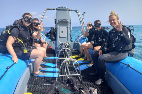 First Dive in Santa Maria, Cape Verde