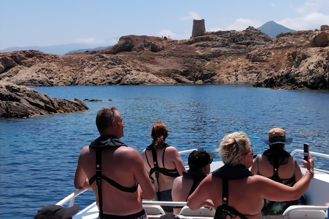 Agriate Marine Park and its beaches: tour with Captain François