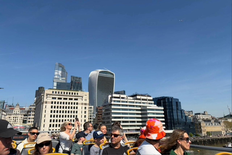 Panoramic London: 2-Hour Open-Top Bus Tour with Live Guide