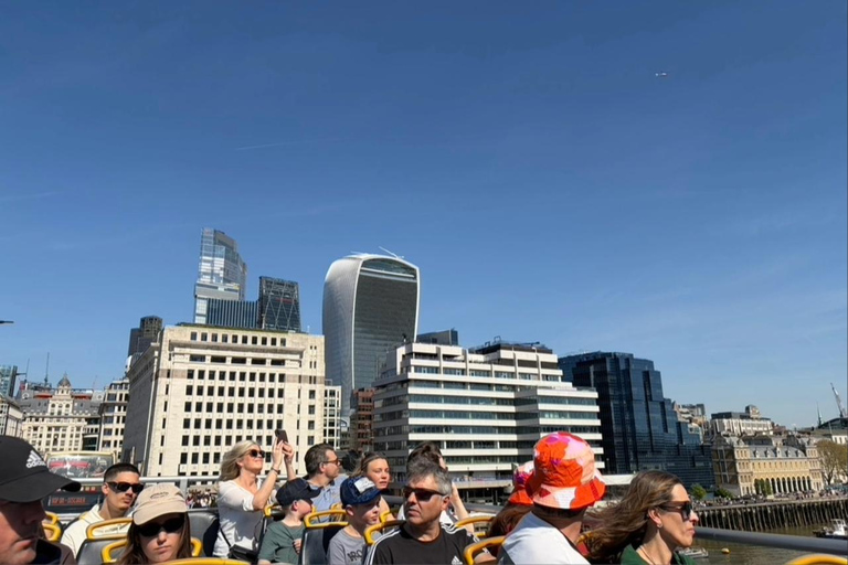 Panoramic London: 2-Hour Open-Top Bus Tour with Live Guide