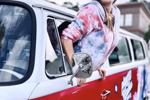 Tour per piccoli gruppi nella regione del vino su un autobus VW d&#039;epocaTour della regione vinicola per piccoli gruppi sull&#039;autobus VW vintage